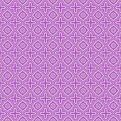 Seamless geometric pattern. Vector illustration. Purple white color