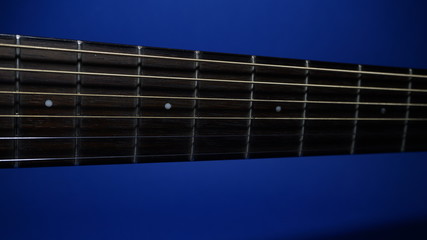 A neck of acoustic guitar