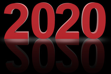 Anno nuovo 2020. Lentamente l'anno 2020 prende il posto del 2019