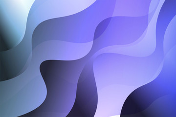 Wave background. Abstract geometric pattern. Vector illustration. Blue color