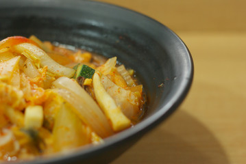 중국 음식 짬뽕 메뉴