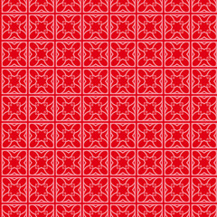 Seamless geometric pattern with modern ornamnet. Vector illustration