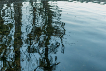 Reflejo sobre estanque