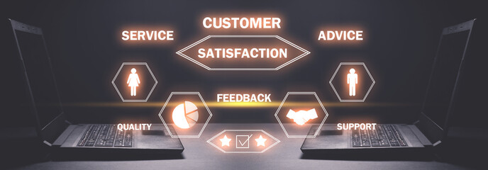 Customer Satisfaction. Feedback. Service Evaluation