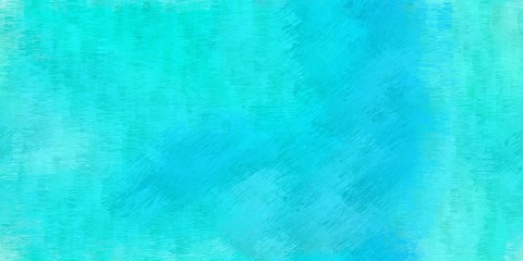 repeating pattern. grunge abstract background with bright turquoise, turquoise and baby blue color. can be used as wallpaper, texture or fabric fashion printing