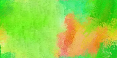 background pattern. grunge abstract background with yellow green, lime green and pastel orange color. can be used as wallpaper, texture or fabric fashion printing