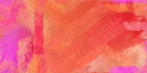 repeating pattern. grunge abstract background with tomato, neon fuchsia and pale violet red color. can be used as wallpaper, texture or fabric fashion printing