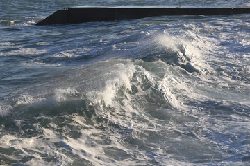 texture storm surf waves