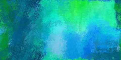 seamless pattern art. grunge abstract background with light sea green, dark cyan and teal green color. can be used as wallpaper, texture or fabric fashion printing