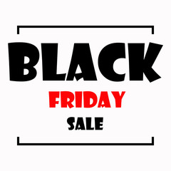 Obraz premium symbol text web black friday