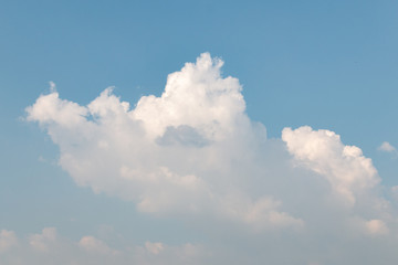 Blue sky with cloud