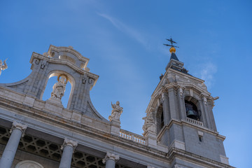 Church keep and bell rigth tower