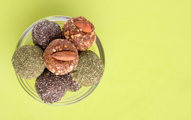 healthy sweets. sweets with vitamins. Sweet made from dried fruits. Sugar-free products. Natural sweets. Proper nutrition