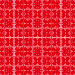 Seamless geometric pattern with modern ornamnet. Vector illustration