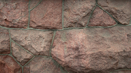 The texture of large marble stones. Pink marble.