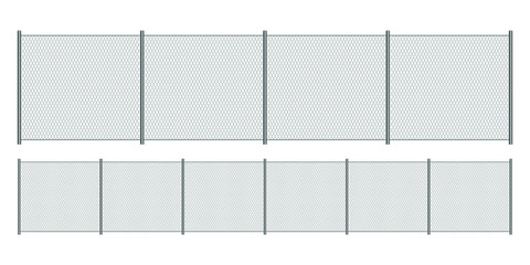 Wire mesh fence vector design illustration isolated on white background