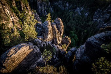Blick von der Burg Rathen