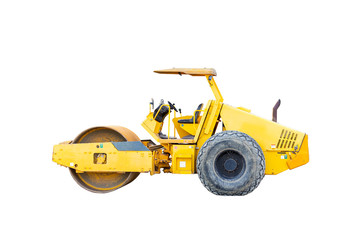 motor vehicle or heavy roller or steamroller for road making or street - highway construction...
