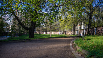 Fototapeta na wymiar Schönherrpark Chemnitz