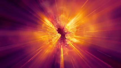 Foto op Canvas explosion fire abstract background texture © aleksandar nakovski