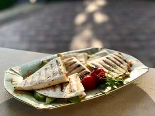 vegetable tortilla