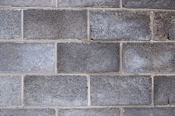 Concrete block masonry texture