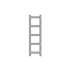 icon of the ladder. raster flat illustration