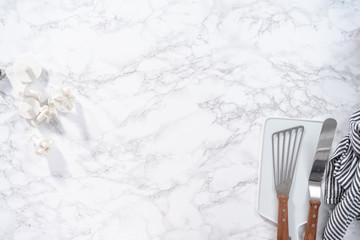 Fondant snowflake shapes