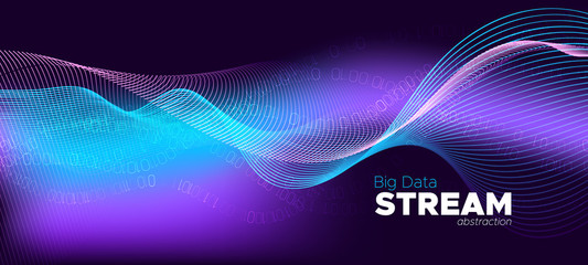 Data Software. Glow Technology Abstract. Violet 