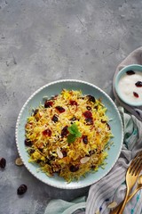Cranberry Rice Pilaf /Persian Jewled rice
