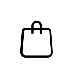 bag icon in trendy flat style isolated on background. bag icon page symbol for your web site design bag icon logo, app, UI. bag icon Vector illustration, EPS10.