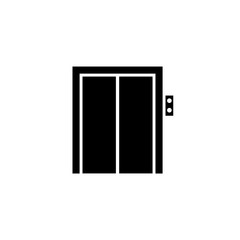 Elevator icon. vector flat illustration