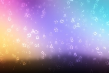 Fototapeta premium Christmas background holiday xmas light, color.