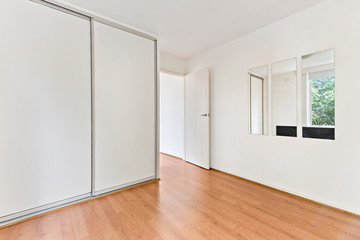 Empty and unfurnished brand new apartment