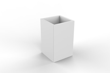 3d render illustration, advertising, background, bamboo, black, blank, box, branding, brush, caddy, clean, corporate, cup, desk, desktop, empty, gift, giveaway, holder, home, integrated clock, isolate