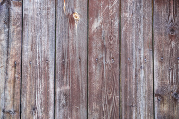 Fototapeta premium Old Brown Wooden Background. Vintage Wood Background