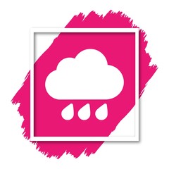 Rain Cloud Icon For Your Project