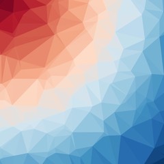 Abstract Delaunay Voronoi trianglify Generative Art background illustration