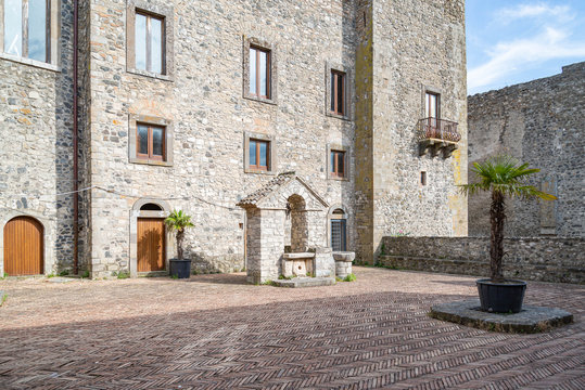 Ancient Castle in Melfi in Basilicata region, Italy