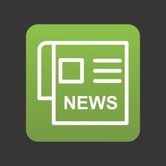 News Paper Icon For Your Project
