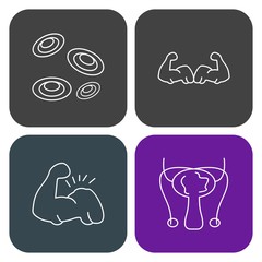 Set Of Universal Icons For Mobile Application and websites