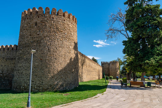 The Palace Of King Erekle (Heraclius) II In Telavi, Georgia.