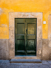 Fototapeta na wymiar Old door in Venice Italy