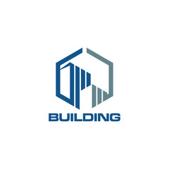 Building Construction Real Estate Logo Template Vector Icon