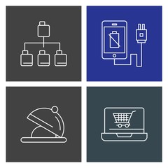 Set of 4 Universal Pixel Perfect Icons