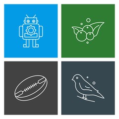 Set of 4 Universal Pixel Perfect Icons