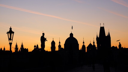 Obraz premium prague charles bridge