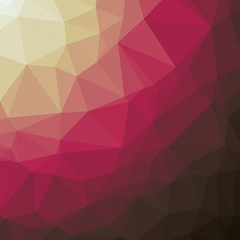 Abstract Delaunay Voronoi trianglify Generative Art background illustration