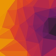 Abstract Delaunay Voronoi trianglify Generative Art background illustration