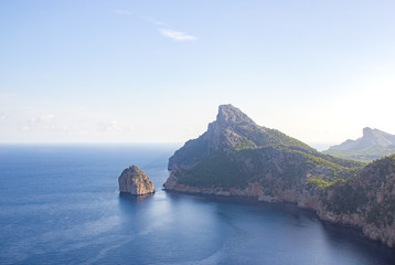 View of El Colomer Island at Mirador Es Colomer, Mallorca, Spain, 2018 - 302918141